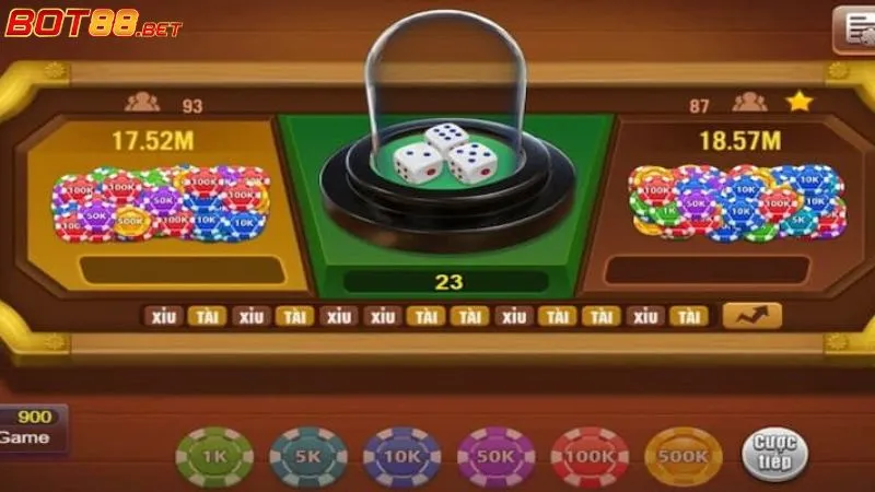 Tài Xỉu BOT88: Game Cá Cược Hấp Dẫn, Chinh Phục Mọi Ván Đấu 2 Cách chơi Tài Xỉu