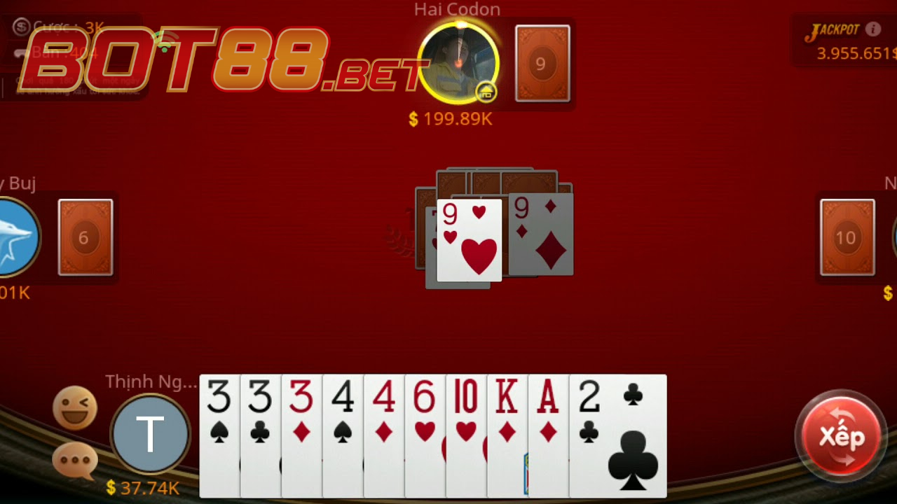 Cách chơi bài Tiến Lên Online BOT88 cụ thể nhất